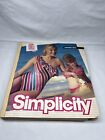 Vtg  83 Summer Simplicity Patterns Store Counter Catalog Sewing 80 s Fashion