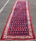 Vintage S Antique Tribal Handmade Wool Runner Geometric Oriental Rug 3 4 X 13 6