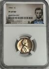 1964 P Ngc Pf69 Rd Red Proof Lincoln Memorial Penny 1c One Cent Portrait Label