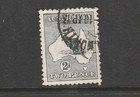1913 First Watermark 2d Grey Kangaroo Retouch Upper Frame Bw 5  1  H  80 00
