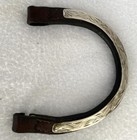 Top Quality Vintage Engraved Silver Earpiece For Western Show Bridle