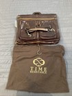 Time Resistance Leather Garment Bag     New     Made In Italy