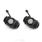 Reliable 1  Food-grade Water Flow Meter - 2 Pack For 1-60l min Flow Measurement