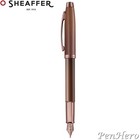 Sheaffer 100 Coffee Edition Matte Brown Fountain Pen W regal Brown Trim Medium