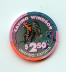 2 50 Chip From The Casino Windsor Windsor Ontario Canada H c