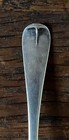 American Coin Silver Coffee Spoon Peter Targee Nyc Period Monogram   Date 1774