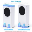 Cooling Stand For Xbox Series S Dual Purpose Vertical Base Dock White Tool