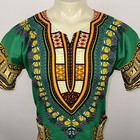 Tribal Tunic Shirt Mens Medium Woodstock Hippie African Dashiki Cotton Vintage