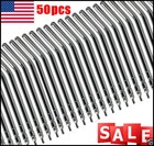 50 Pcs Dental Air Water Spray Triple Syringe Autoclavable Nozzles tips tubes Usa
