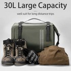 Rockbros Motorcycle Tail Bag 30l Waterproof Trunk Bag Universal Fit Durable