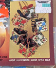 Vintage Walco Holiday Gift Box Sequin Beaded Christmas Ornament Kit Makes 6  h1 