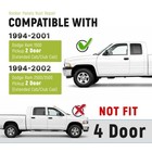 Rocker Panels Rust Repair Compatible With 1994-2002 Dodge Ram 1500 2500 3500    