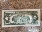 1963a  2 Dollar Bill Legal Tender Red Seal Uncirculated
