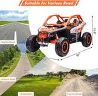 48v Kid Ride On Utv 2 Seater Electric 4wd Car Truck W 800w Motor     Remote Orange