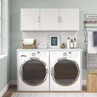 Lonn 54 In  X 20 3 In  X 12 44 In Wall Cabinet In White