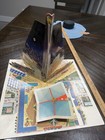 1962 Seattle Worlds Fair Space Needle Punch Out Diorama Model Kit Century 21 Exp