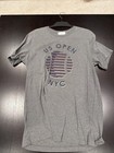 Us Open Tennis Championships Logo T-shirt Men   s Size Large Gray Nyc