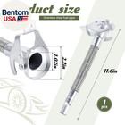 1 Pcs Flexible Jerry Can Spout Stainless Steel Long Nose Spout Replacement Compa