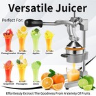 Extralarge Grade Hand Cast Iron Citrus Heavy Juicer Manual Press Commercial Duty