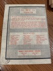 Vintage King Associates Charles E  Tuttle 1954 Bilingual Vintage Tokyo Map