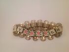 Vintage China Town Ny Gold Tone Souvenir Bracelet
