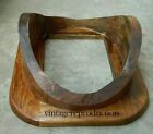 Diving Helmet Brown Wooden Base Stand Divers Helmet Vintage Navy Mark V Gift