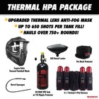 Tippmann Cronus Thermal Hpa Paintball Package Tactical Tan Thermal Helix Mask
