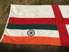 1960 s India Naval Ensign Flag  Original Large 112  By 52   Old Style