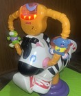Fisher-price Go Baby Bounce   Spin Zebra Ride-on With Lights And Sounds  rare 