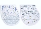 Aden   Anais 2pk Breathable Organic  Muslin Burpy Bib