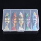 5pcs Fishing Lures Multi Jointed Fishing Slow Sinking Lifelike Swimbait 10cm 15g