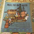 New Vintage 1960s Portal Publications Spice Guide Poster Rare  Inch Original