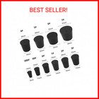 27 Pack  10 Assorted Sizes  000  - 7  Tapered Lab Bungs Solid Rubber Stoppers