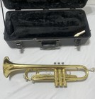 Vintage H n  White Company King Trumpet 601 W  Blessing Mouthpiece Case