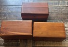 Vintage Lane Cedar Box Hope Chests Lot Of 3 Furniture Store Promos No Keys