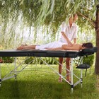 Massage Tables Portable Massage Bed Aluminium Height Adjustable Facial Salon