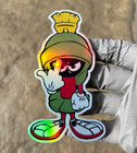 Marvin The Martian Flip Off Funny Vinyl Sticker Car Window Holographic Decal