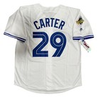 Joe Carter 1993 Toronto Blue Jays Cooperstown World Series Jersey Men   s Large