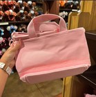 New Disney Parks 2025 Halloween Mickey Minnie Mouse Ghost Pink Canvas Tote Bag