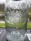 Mason   s Patent Nov 30th  1858 1 2 Gallon Jar