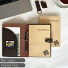 Refillable Genuine Leather Journal  Writing Notebook  2 Bound Notebooks  Line   