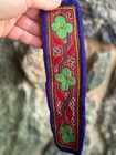 Dollhouse Miniature Shipibo Manta Wall Hanging Embroidered Vine Table Runner Per
