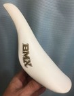 Nos Vintage Old School Bmx Aero Style White Padded Seat Saddle Taiwan Shop Wear