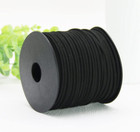 Black Faux Leather Cord For Jewelry Making 100 Yards 2 6mm Thin Suede String Rop