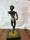 Rare Vintage African Tribal Hand Made Sculpture Of A Masai Warrior 12 