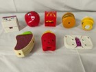 Lot Of 8 Vintage Mcdonald   s Happy Meal Changeable Transformers Toys 1987-1993