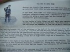 Boys Town 1949 Father Wegner Fundraising Letter    Map W Insert