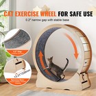 Cat Exercise Wheel 43 3  Large Cat Treadmill Wheel For Indoor Cats Yellow