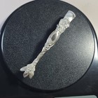 Art Nouveau Simpson Hall   Miller   Co  Sterling Silver Lily Pattern Sugar Tongs
