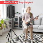 Universal Speaker Stand Mount Holder Heavy Duty Tripod W  Adjustable Height From